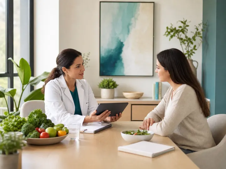 Integrative and holistic medicine consultation
